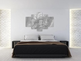 Tablou - Marmură în alb-negru (150x105 cm)