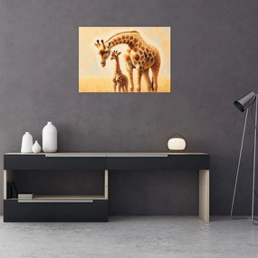 Tablou - Girafe (70x50 cm)