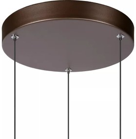 Lustră LED dimabilă pe cablu Lucide 24402/15/96 MARGARY 3xLED/4W/230V alamă