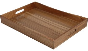 Tavă de servire din acacia, 50 x 35 x 6 cm