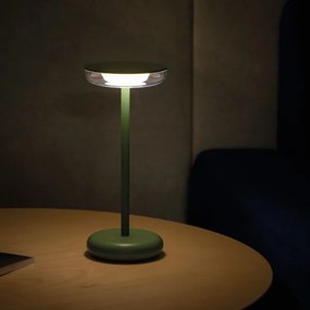 Lampă LED reîncărcabilă dimabilă Kanlux 37313 FLUXY LED/1,7W/1800 mAh IP44 verde