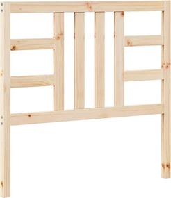 vidaXL Tăblie de pat, 106x4x100 cm, lemn masiv de pin