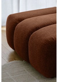 Colțar teracotă (cu colț pe partea stângă/cu șezlong) Shell – Miuform