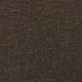 Taburet, maro inchis, 78x56x32 cm, material textil Maro inchis