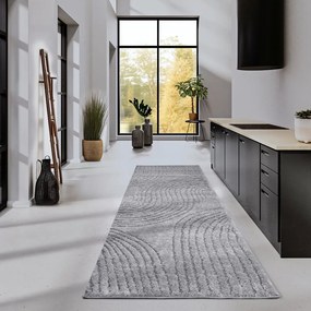 Covor tip traversă gri 80x240 cm Pigment Light Grey – Elle Decoration