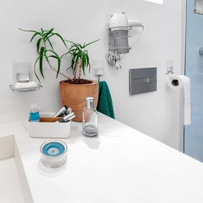 Suport din oțel cromat pentru hârtia de toaletă Compactor