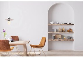 Lustră pe cablu FALCO 1xE27/60W/230V d. 20 cm bej