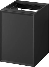 Cersanit S1022-012 - Dulap suspendat pentru baie MILLE cu coș pentru rufe, 40x45 cm, negru