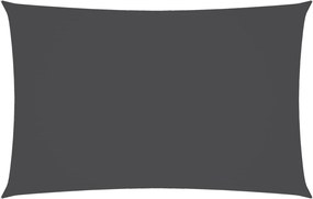 vidaXL Parasolar, antracit, 2,5x5 m, țesătură oxford, dreptunghiular