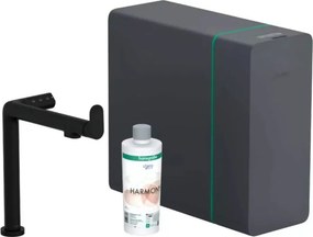 Set negru mat Hansgrohe Aquittura Select M91 SodaSystem240 cu 1 jet 76837670