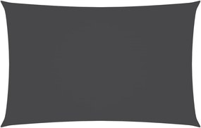 vidaXL Parasolar, antracit, 4x7 m, țesătură oxford, dreptunghiular