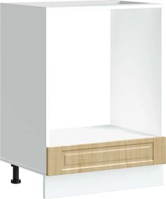 vidaXL Dulap pentru cuptor "Porto" din lemn de stejar sonoma