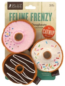 Set de jucării pentru pisici 3 buc. Donuts – P.L.A.Y.