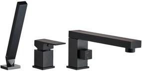 Baterie pentru cada Rea Glen Negru Black trei piese