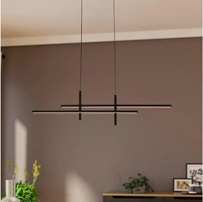 Eglo 901885 - Pendul cu cablu TREPILIANO LED, 20W, 230V, negru