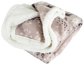 Patura din microplus BUFFALO NORDIC gri Dimensiune: 150 x 200 cm