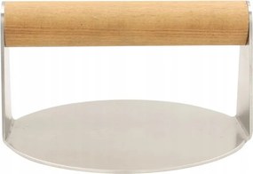 Resigilat: Burger Press Kinghoff KH 1878, Oțel inoxidabil, Ușor de spălat, Diametru 11,4 cm, Inox