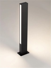 Stalp negru de exterior LED IP65 Stor H-60cm