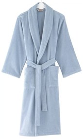 Halat de baie unisex MICRO COTTON XL Albastru deschis / Light blue