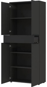 Șifonier gri antracit 81x197 cm Mailand – Germania