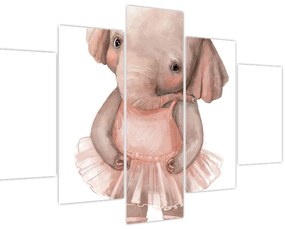 Tablou - Animăluț în acuarelă N⁰5 (150x105 cm)