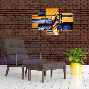 Tablou picturii abstracte (90x60 cm)