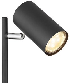 Veioza minimalista cu spot directionabil ROBBY neagra