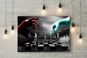 Tablou canvas Good Vs Evil - 60x40 cm 60x40 cm