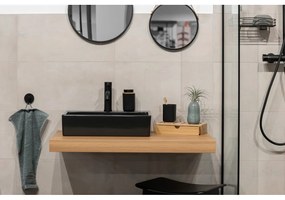 Dozator / dispenser săpun Wenko Rotello, negru