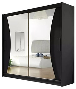 Dulap de haine Baker V (negru). 786021