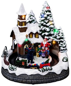 Satul de Craciun Betleem, cu iluminare LED