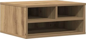 vidaXL Suport pentru imprimantă Stejar Artizanal 49 x 40 x 22.5 cm