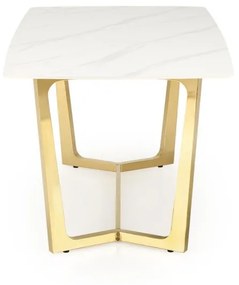 Masa Clemente alb/gold L160 x l90 x H76
