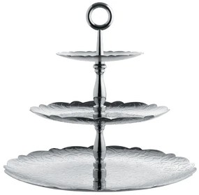 Platouri etajate Dressed X-mas, 3 buc, diametru 35 cm - Alessi