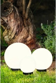 Eglo 48483 - Set 3 lămpi solare LED PUGLIA cu senzor, 1800 mAh, IP44, negru