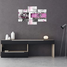 Tablou abstracție (90x60 cm)