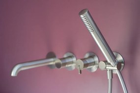 SILIA Baterie de cada cu 4 orificii BQS_F18P Finisaj: oțel periat