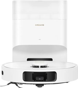 Aspirator robot Dreame L10s Plus RLL42SD, 7000 Pa, 5200 mAh, 60 W, Pana la 145 m², Statie de incarcare si golire automata, Autonomie de 155 minute, Alb