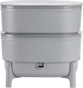 Coș pentru compost gri 30 l Urbalive – Plastia