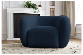 Fotoliu albastru închis Celine – Bobochic Paris