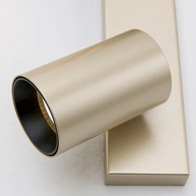 Aplica de perete/tavan cu Spoturi stil minimalist modern SEAN 2L auriu