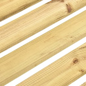 Banca de gradina, 170 cm, lemn de pin tratat 1, 170 cm, 1
