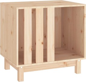 vidaXL Casă pentru câini, 60x45x57 cm, lemn masiv de pin