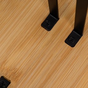 Suport vertical pentru prosoape de bucătărie din hârtie negru-în culoare naturală din metal – Casa Selección