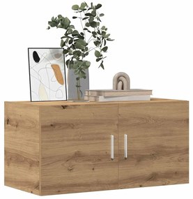 vidaXL Dulap de perete, stejar artizanal, 80x39x40 cm, lemn prelucrat