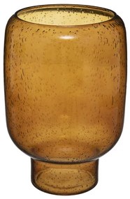 Vaza Sticla Bubbly Caramel 24.5 Cm