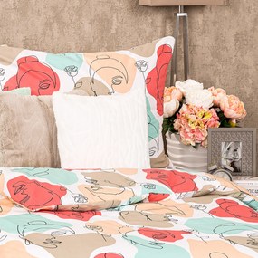 Lenjerie de pat din bumbac 4Home Romance, 140 x 220 cm, 70 x 90 cm