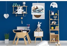 Lustră pentru copii OCEAN 1xE27/60W/230V