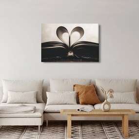 Tablou cu carte (90x60 cm)