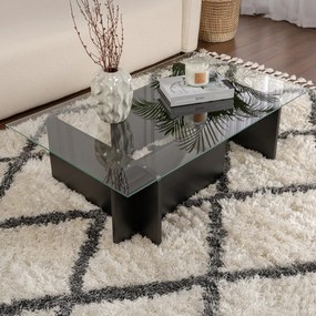 Măsuță de cafea Flavio Wooden Black